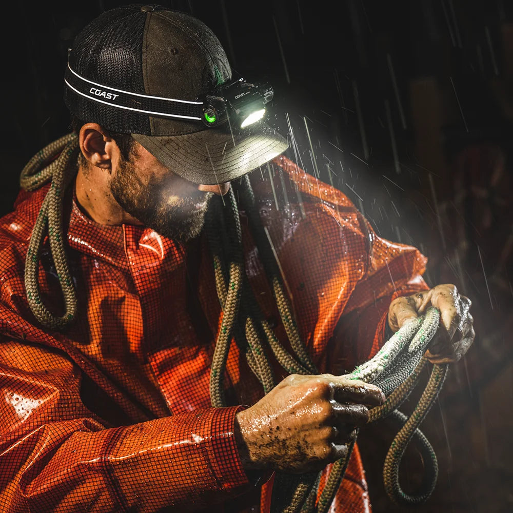 Otsalamppu Coast WPH30R Vedenpitävä Ladattava 1000 Lumenia