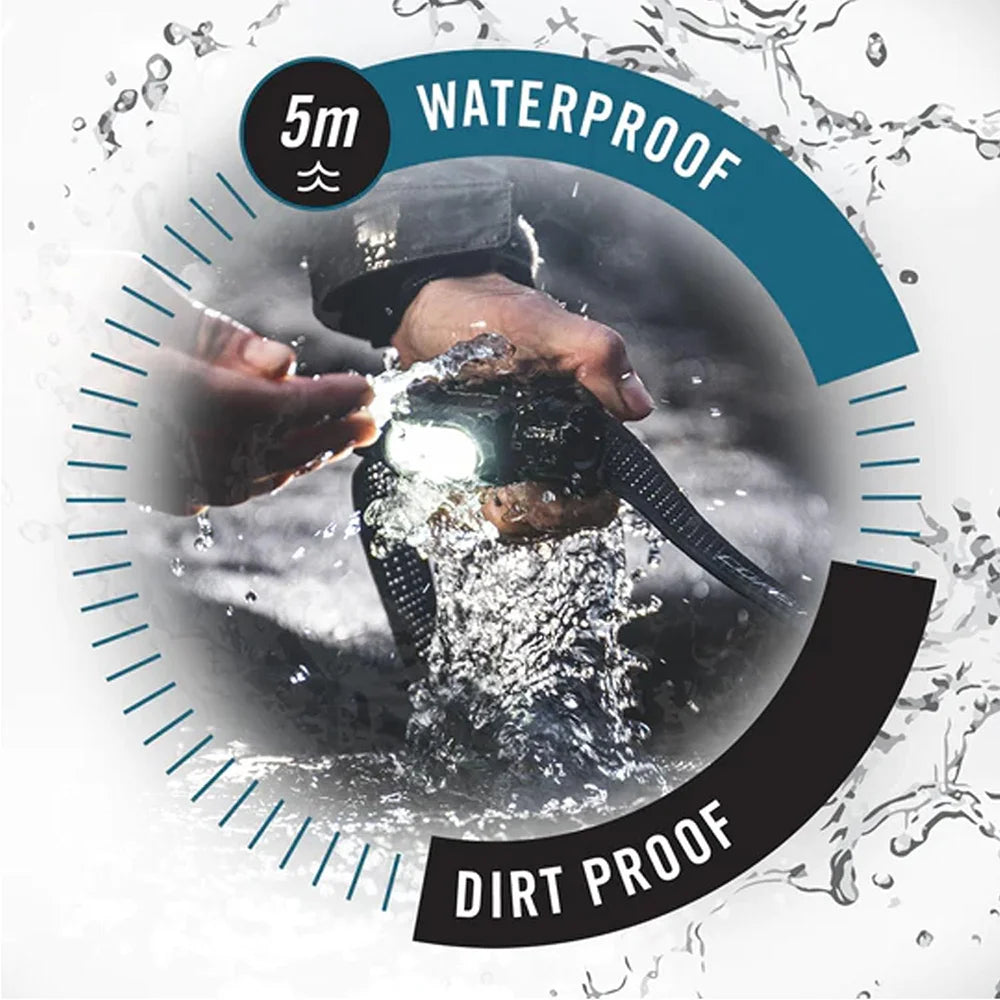 Otsalamppu Coast WPH30R Vedenpitävä Ladattava 1000 Lumenia