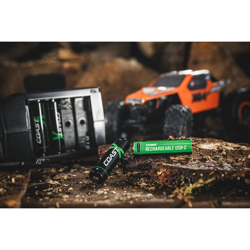 Ladattava Paristo Coast AA USB-C 1,5V (4 kpl)