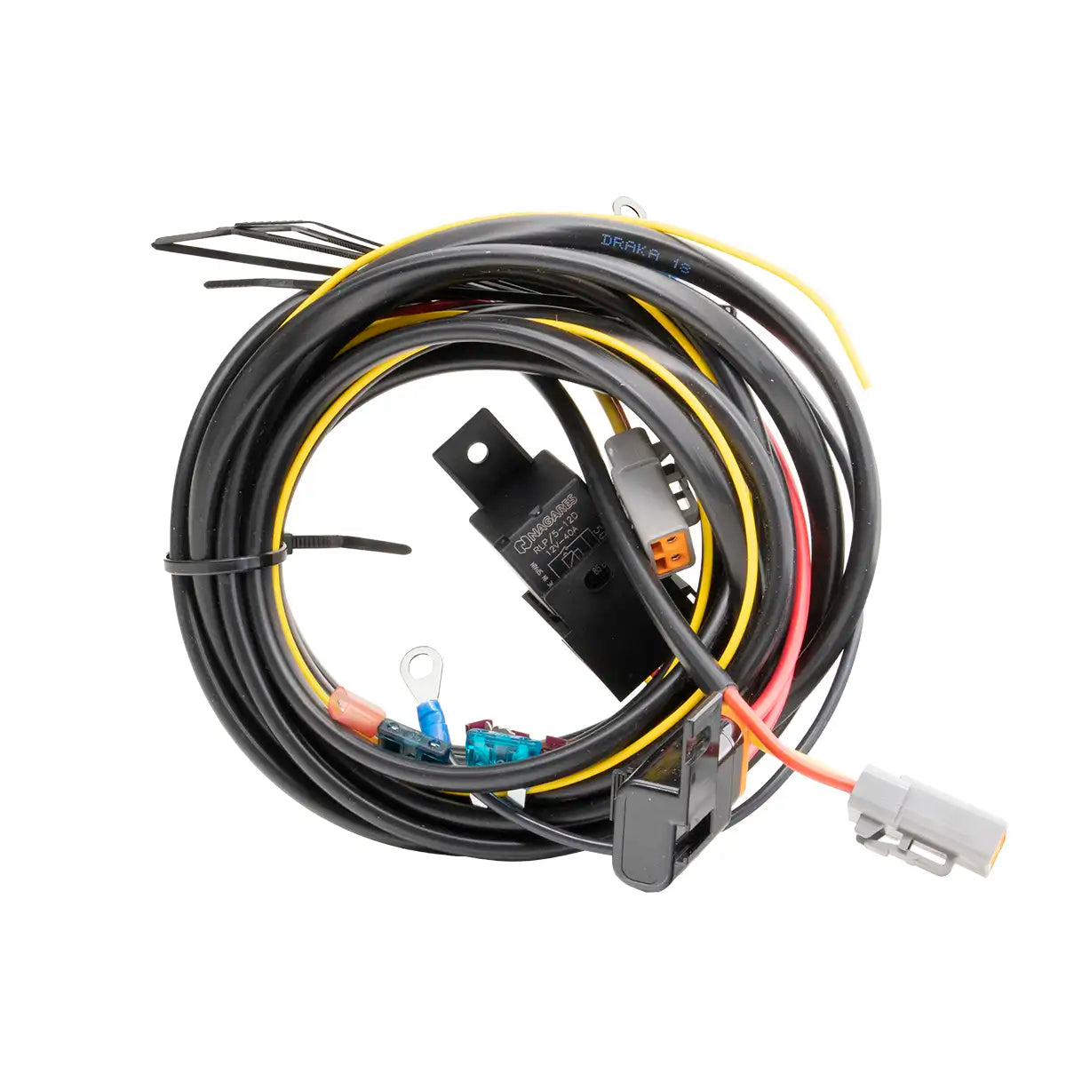 Lisävalon Johtosarja Deutsch DTP2 Nap. Liittimellä Kahdelle Valolle / HD-malli / Pitkä