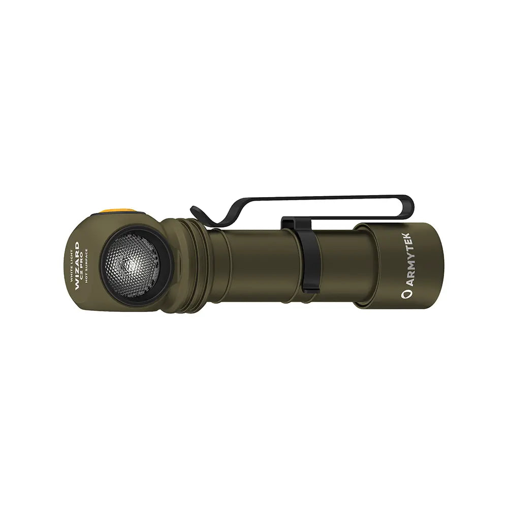 Otsalamppu Armytek Wizard C2 Pro Olive Kylmä Sävy 2500 lm
