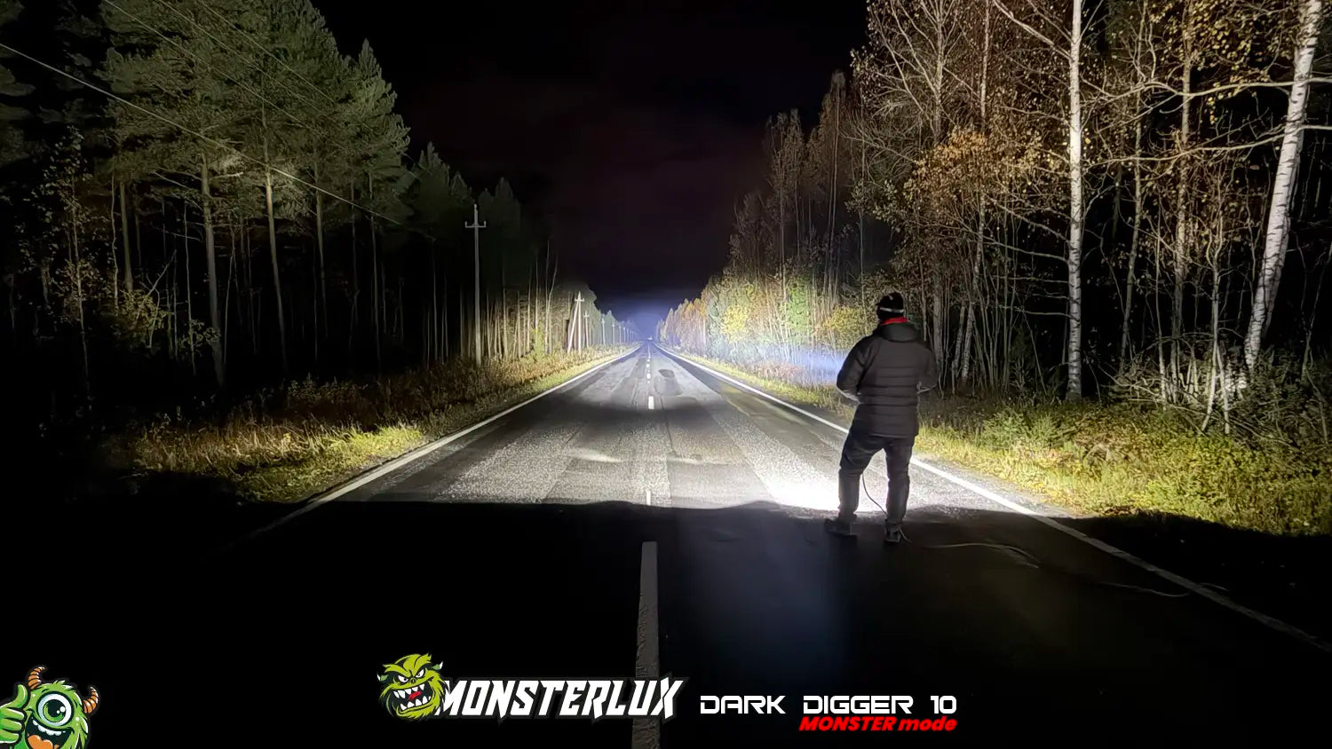 Monsterlux Dark Digger 10 LED-lisävalo