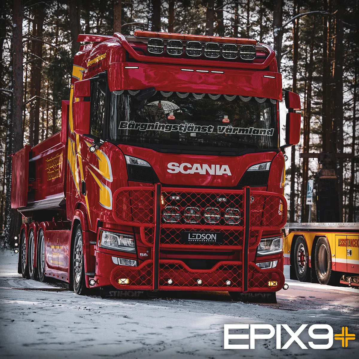 Ledson Epix9+ LED-lisävalo – leveä valokuvio