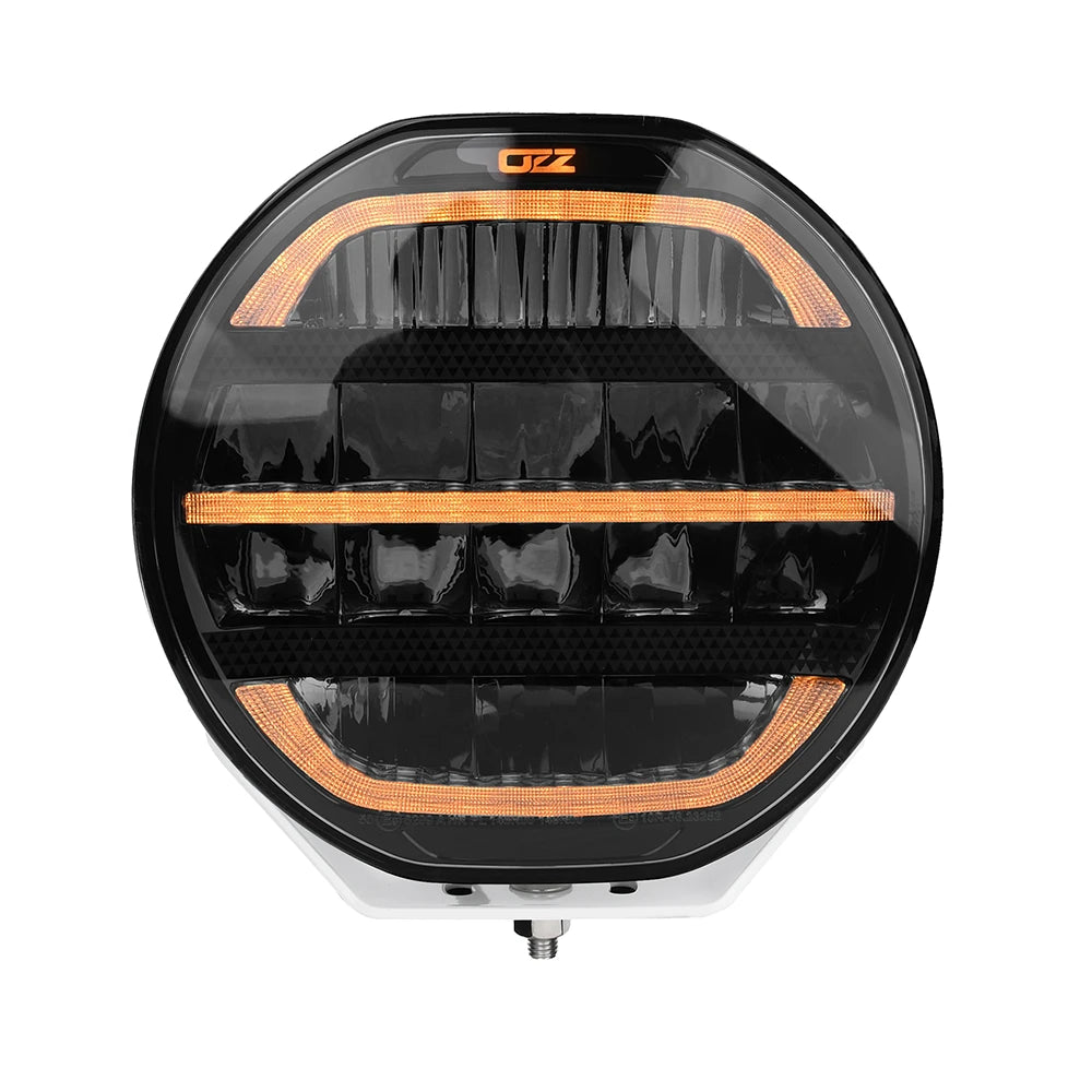 Ozz XR2 P7 – 7" LED-lisävalo, pyöreä, valkoinen, parkkivalolla (Ref. 50)
