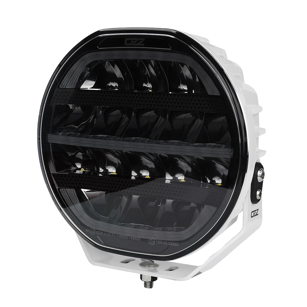 Ozz XR2 P7 – 7" LED-lisävalo, pyöreä, valkoinen, parkkivalolla (Ref. 50)