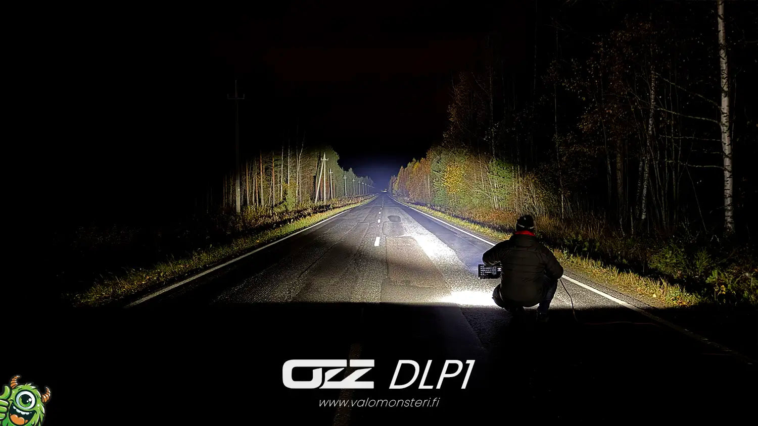 OZZ DLP1 EU-rekisterikilpi LED-lisävalopaneeli