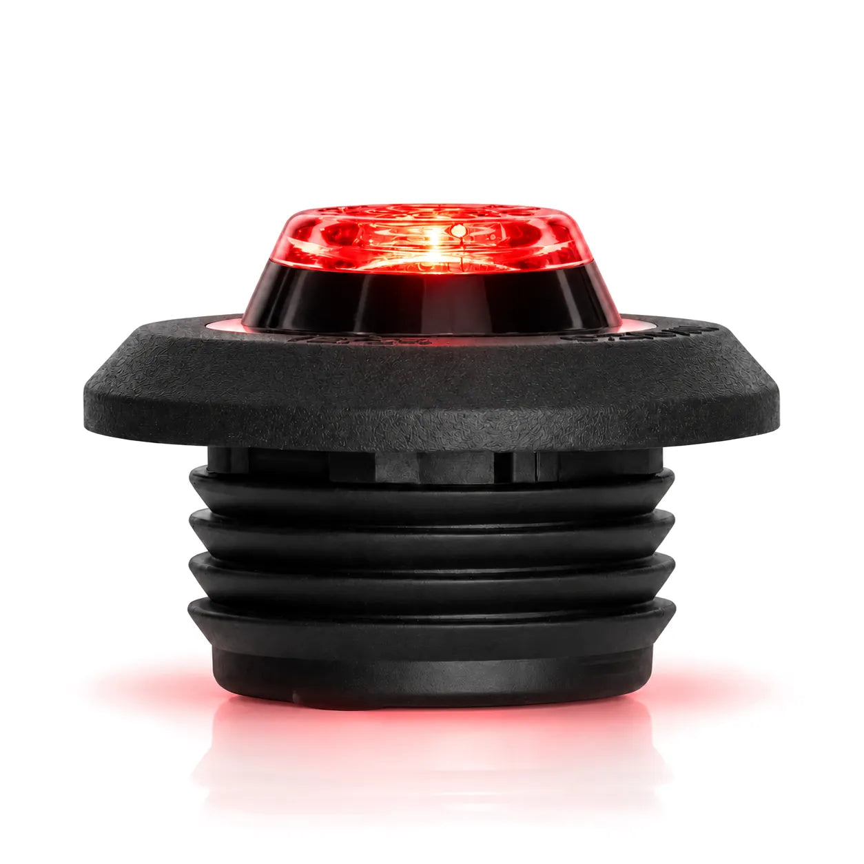 Monsterlux Horus LED-äärivalo, punainen, tasopintaan