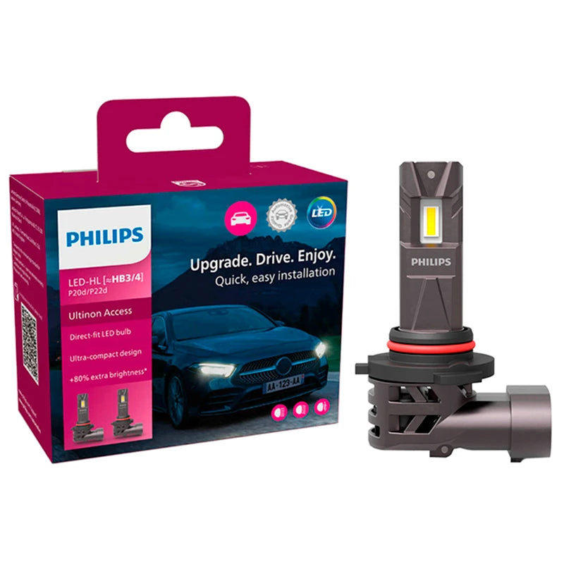 HB3/4 LED Polttimopari Philips 12V Access