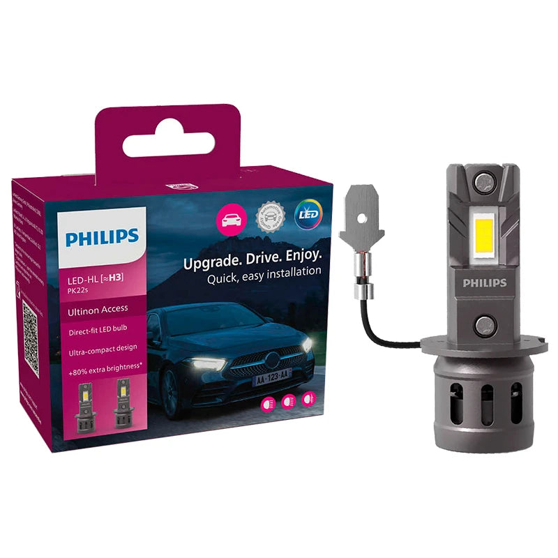 H3 LED Polttimopari Philips 12V Access