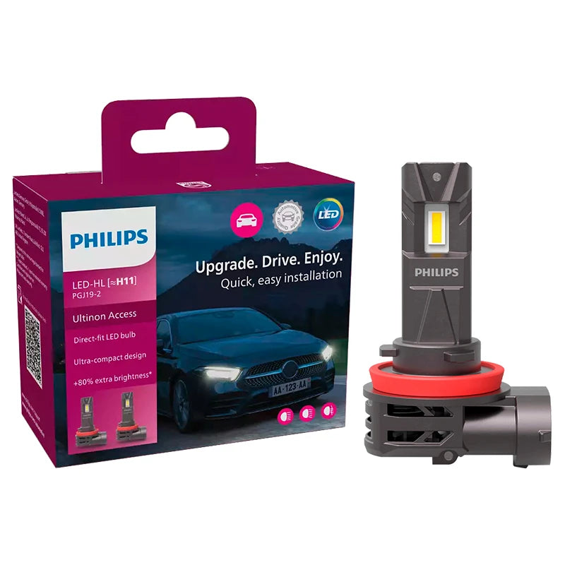 H11 LED Polttimopari Philips 12V Access