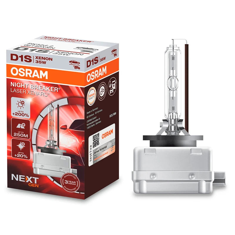 D1S Xenon Polttimo Osram Night Breaker Laser Nextgen