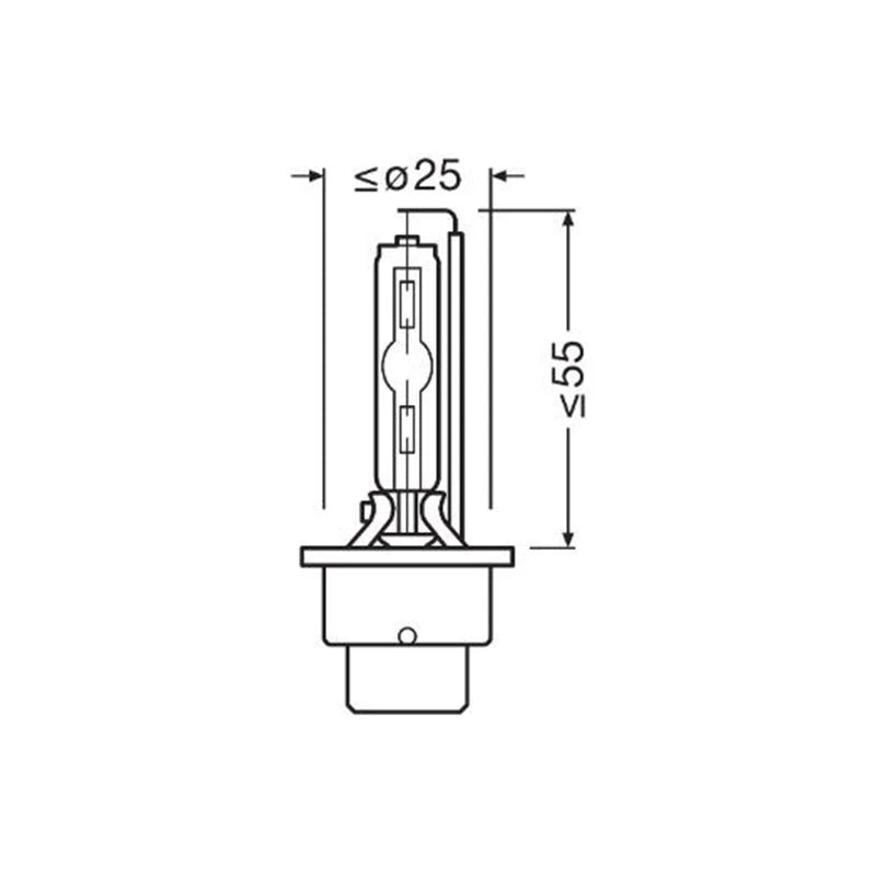 D2S Xenon Polttimo Osram Night Breaker 220