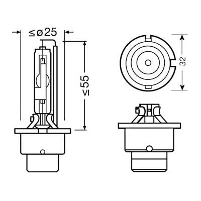 D4S Xenon Polttimo Osram Original