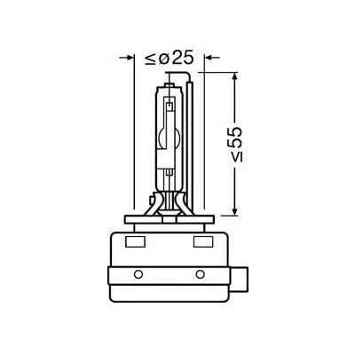 D8S Xenon Polttimo Osram Original