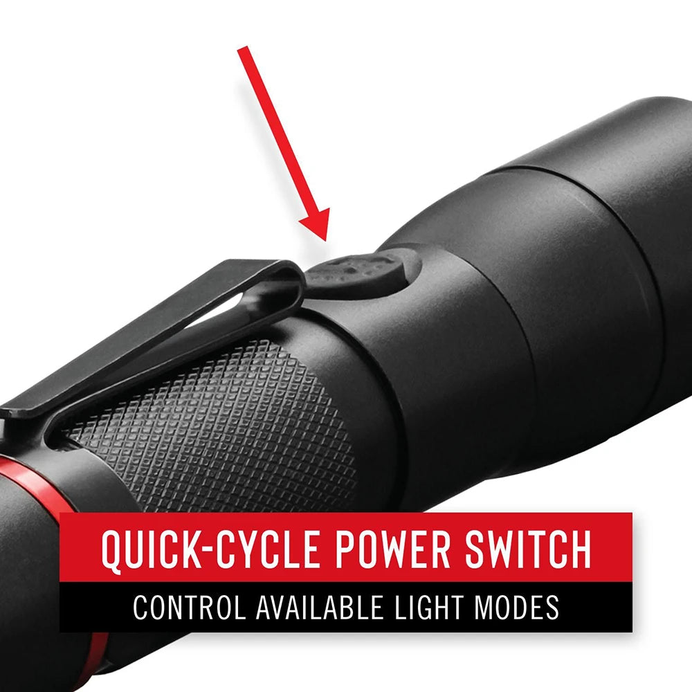 Taskulamppu Coast HX5R Ladattava 800 Lumenia