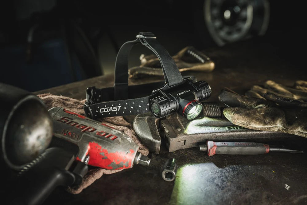 Otsalamppu Coast XPH34R Ladattava 2700 Lumenia