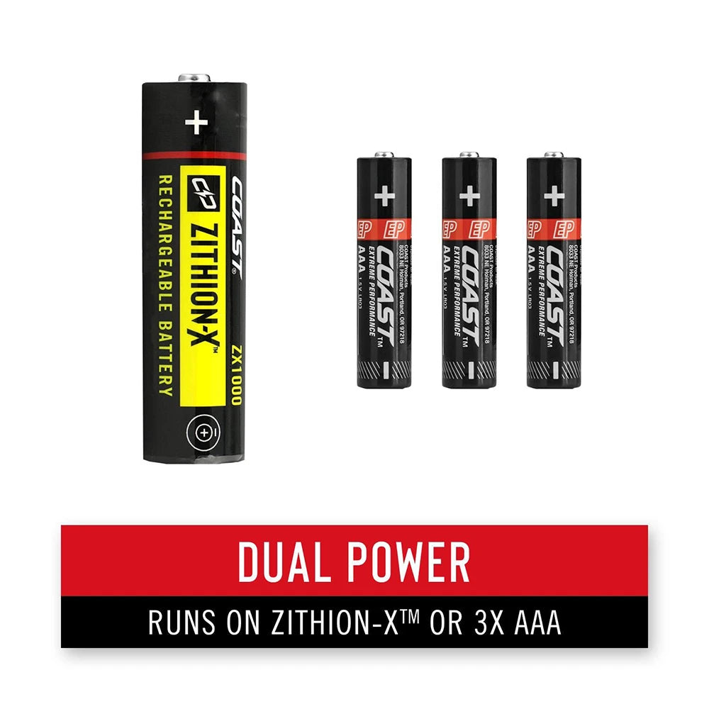 Taskulamppu Coast XP11R Ladattava 2100 Lumenia