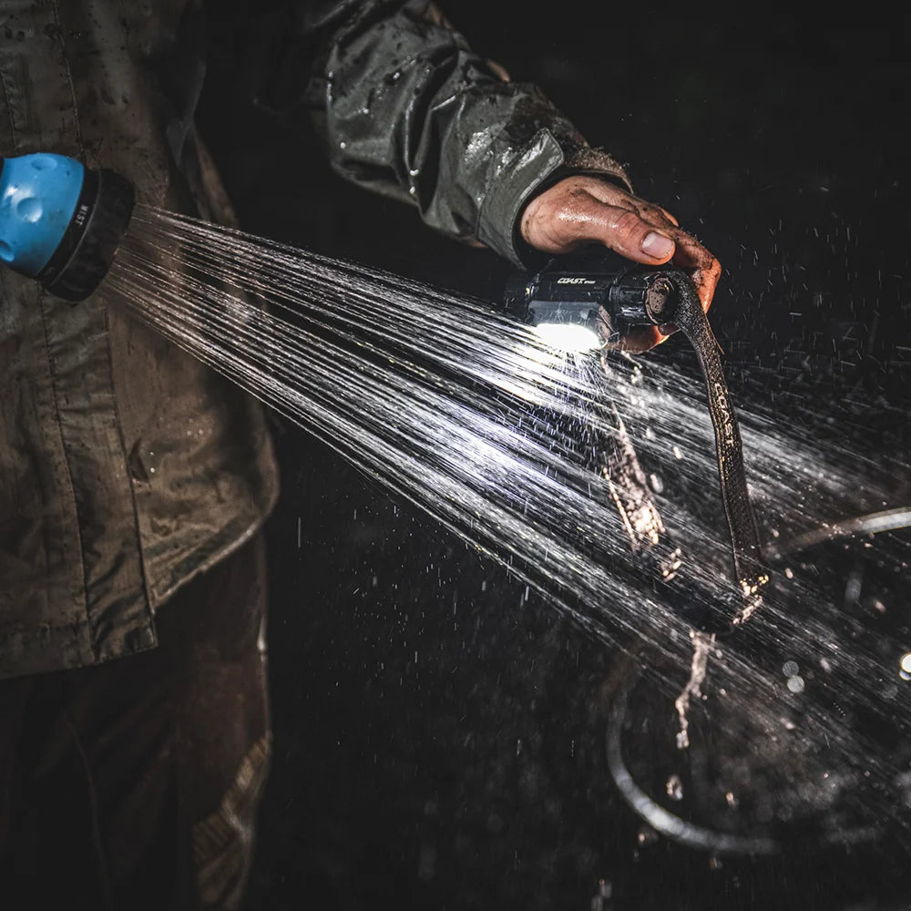 Otsalamppu Coast WPH30R Vedenpitävä Ladattava 1000 Lumenia