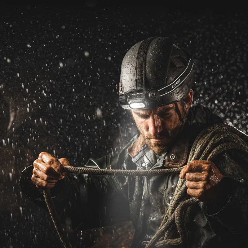 Otsalamppu Coast WPH34R Vedenpitävä Ladattava 2000 Lumenia