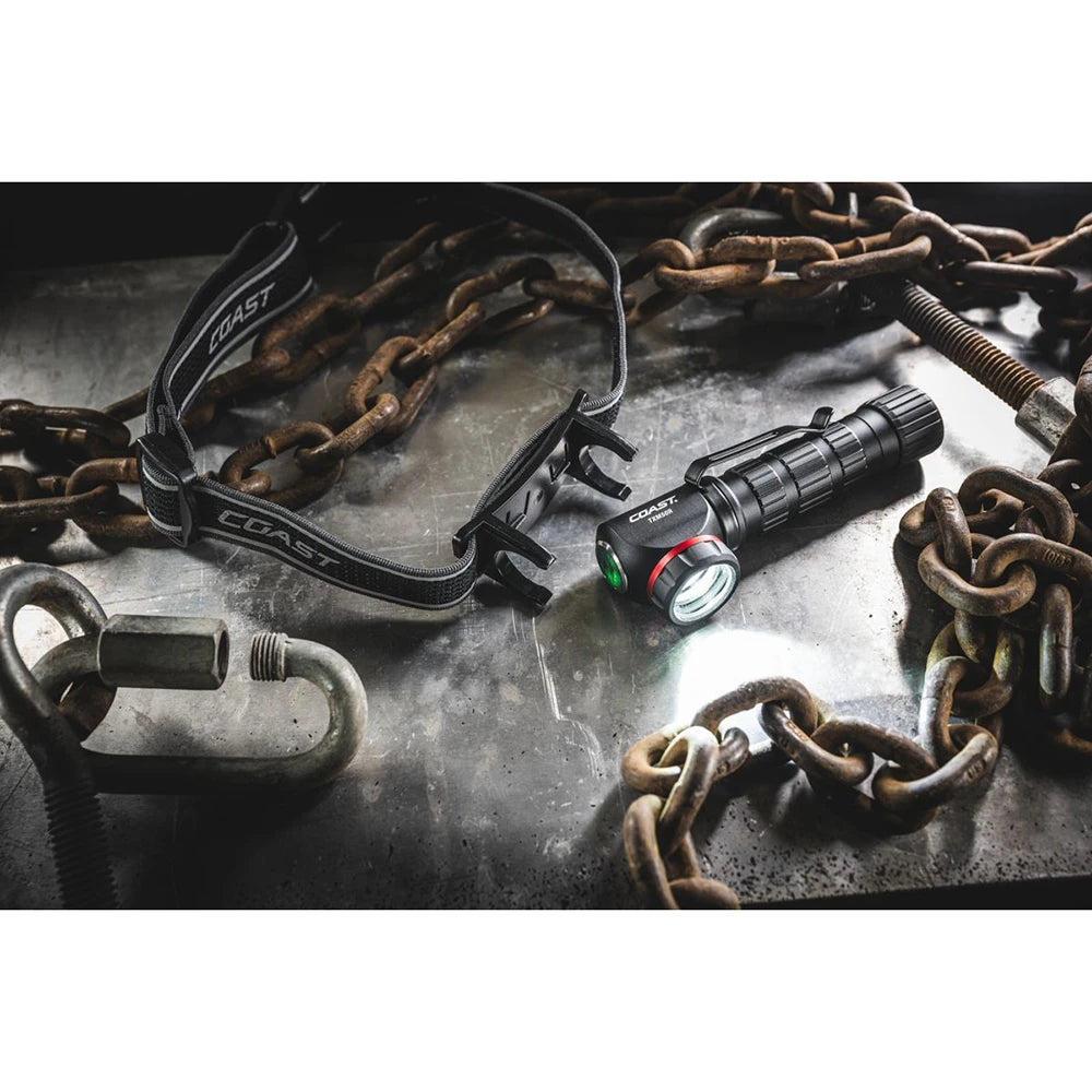 Otsalamppu Coast TXM50R Vedenpitävä Ladattava 1500 Lumenia
