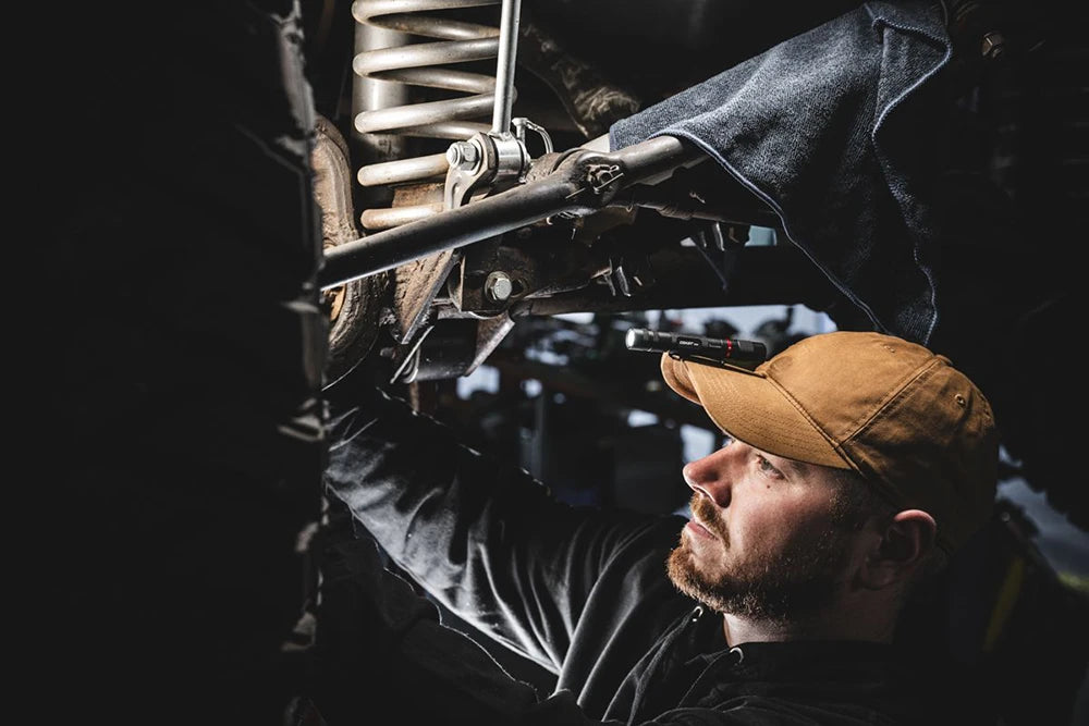 Tarkastuslamppu Coast HP2R Ladattava Zoomilla 280 Lumenia