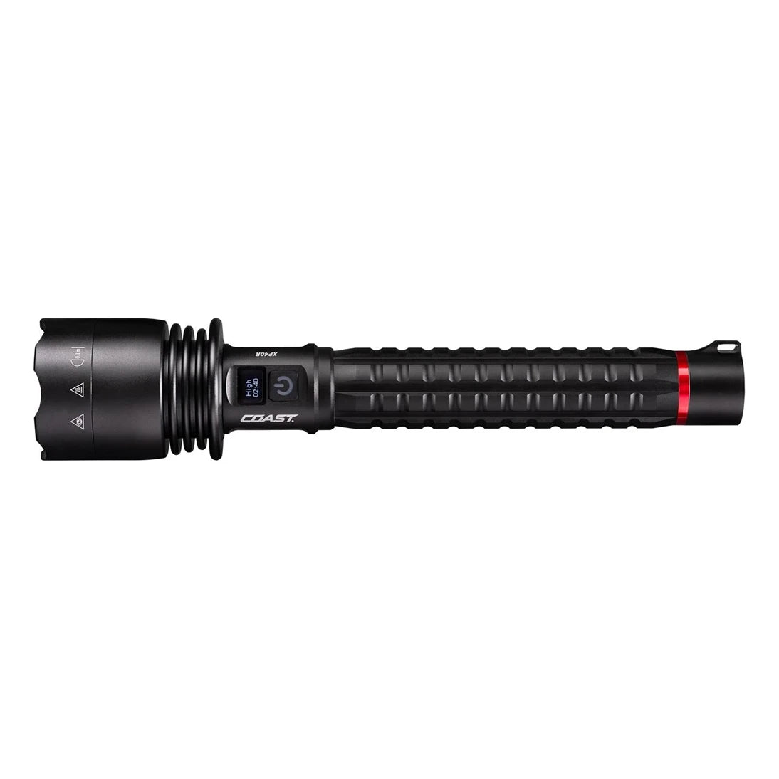 Tarkastuslamppu Coast XP40R Ladattava Zoomilla ja Virtapankilla 8000 Lumenia