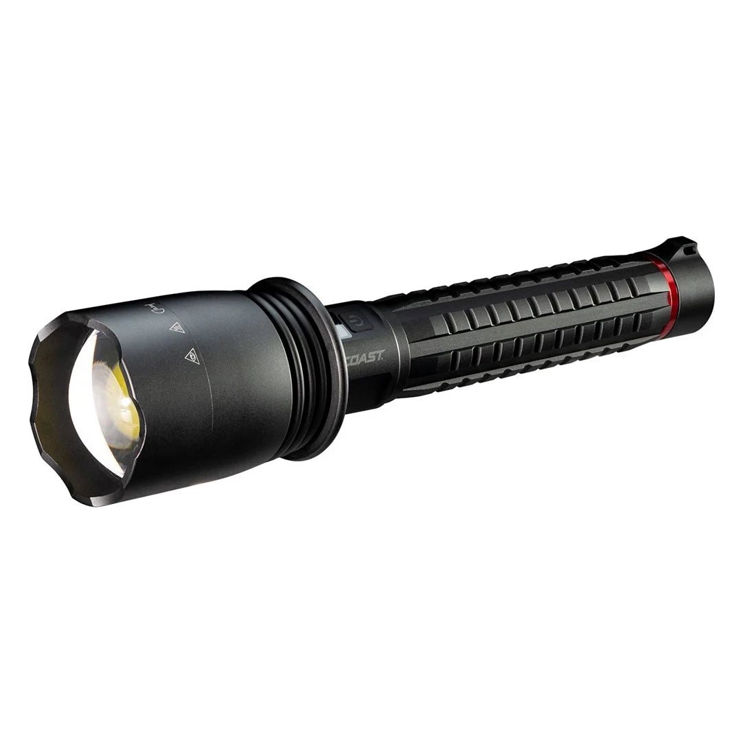 Tarkastuslamppu Coast XP80R Ladattava Zoomilla ja Virtapankilla 15000 Lumenia