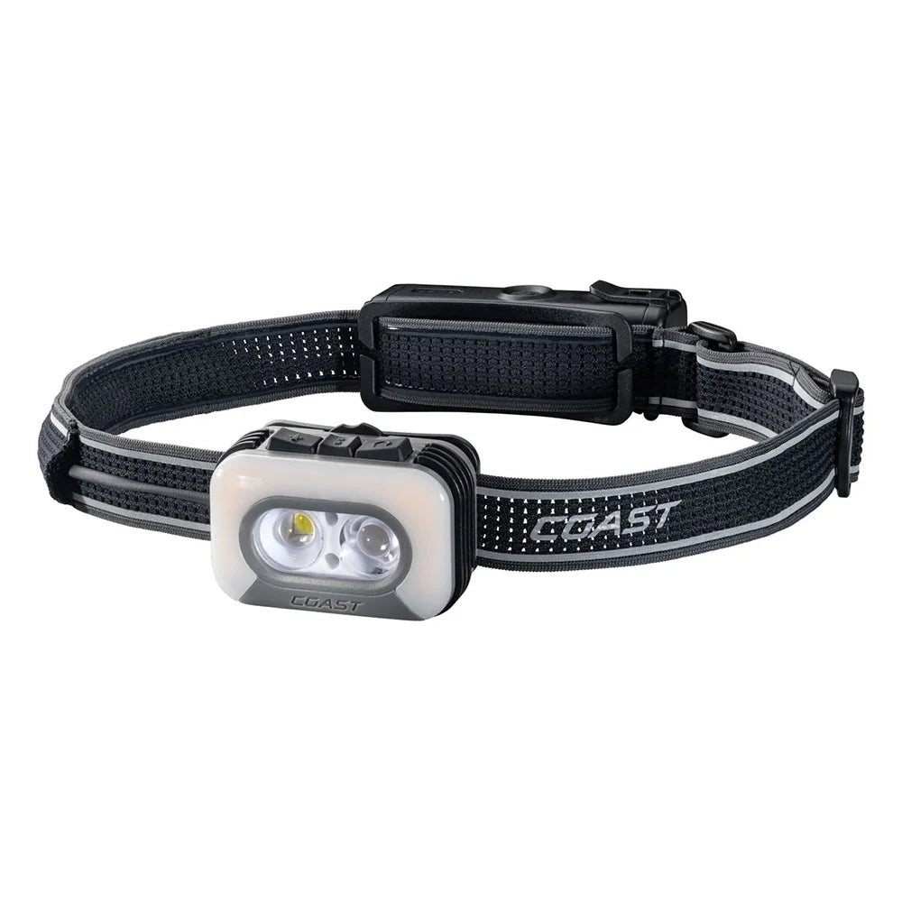 Otsalamppu Coast RL35R Ladattava Puheohjauksella 1100 Lumenia