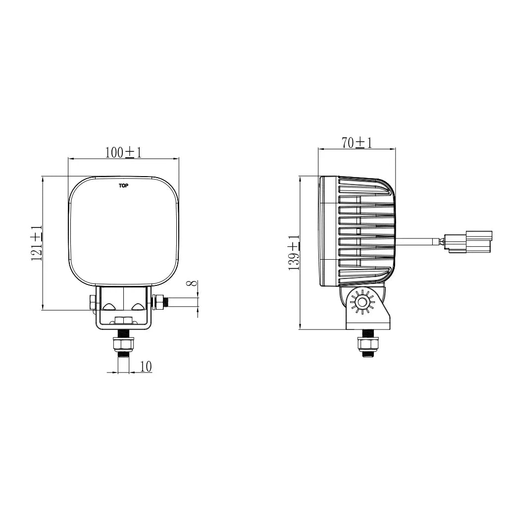 Työvalo Revon CRI >95 56W