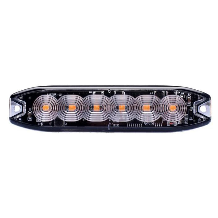 Varoitusvalo / Tasovilkku Revon Slim Keltainen R65 6-Led
