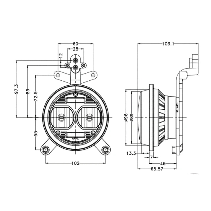 John Deere Led-Ajovalo Kaukovalo, Revon