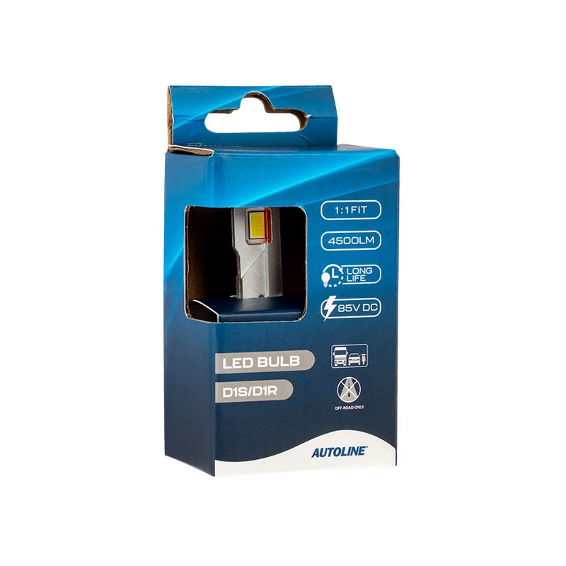 D1S/D1R LED Polttimo 1:1 Autoline 4500 Lm