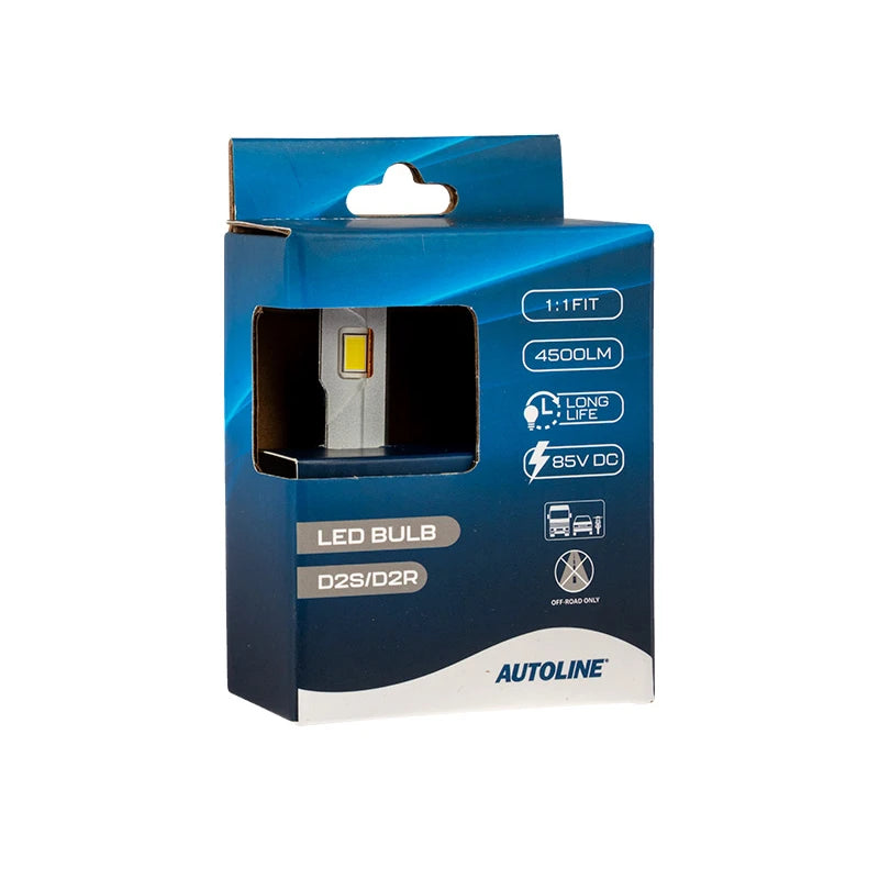 D2S/D2R LED Polttimo 1:1 Autoline 4500 Lm