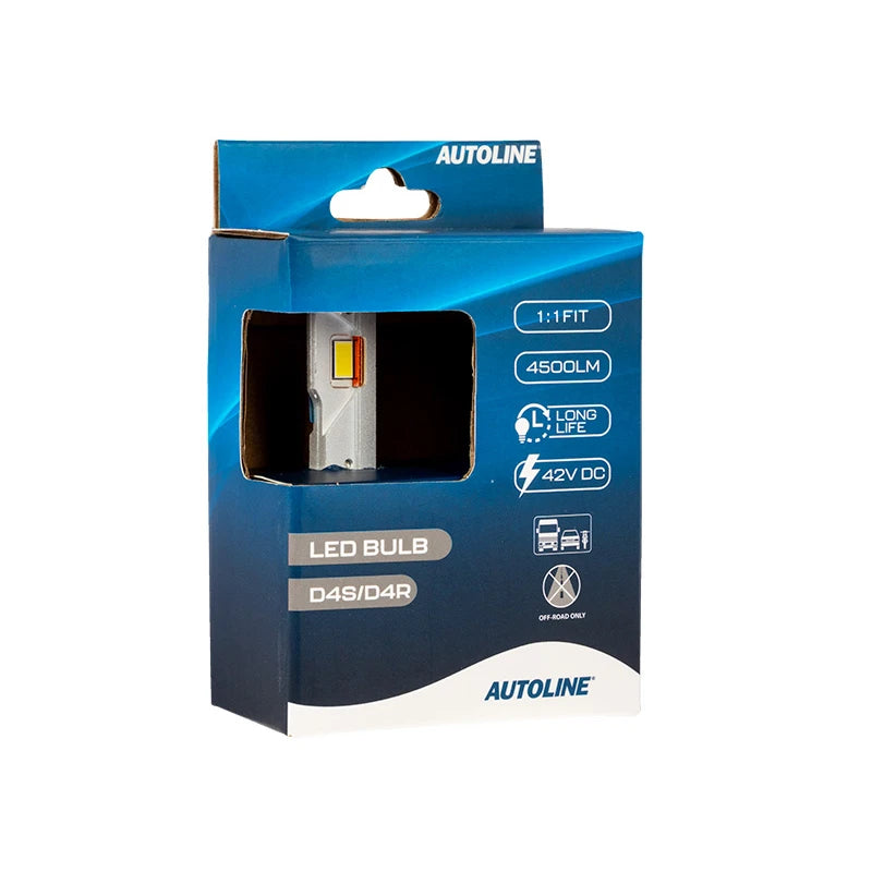D4S/D4R LED Polttimo 1:1 Autoline 4500 Lm