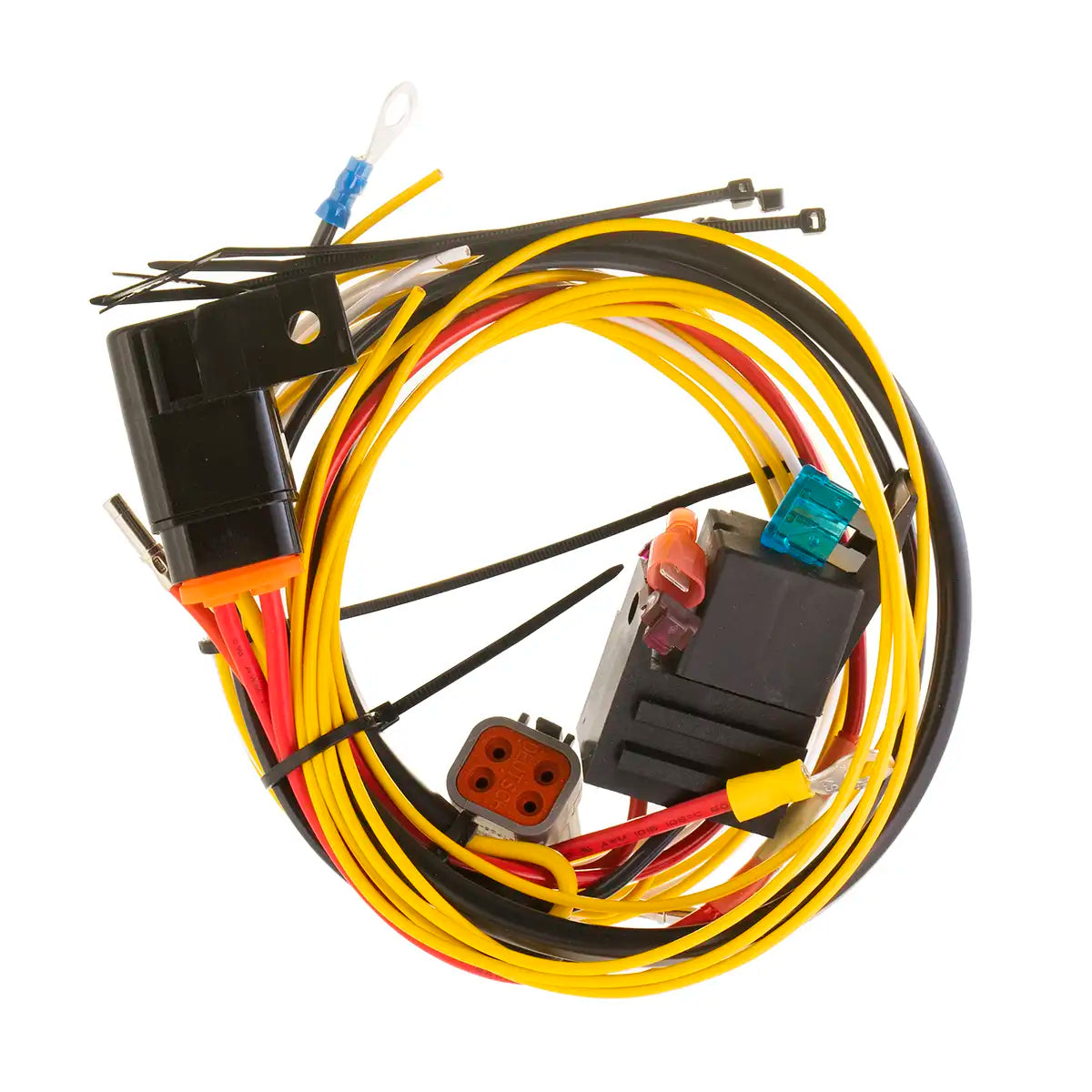 Lisävalon Johtosarja Deutsch DTP4 Nap. Liittimellä Yhdelle Valolle / HD-malli / Lyhyt