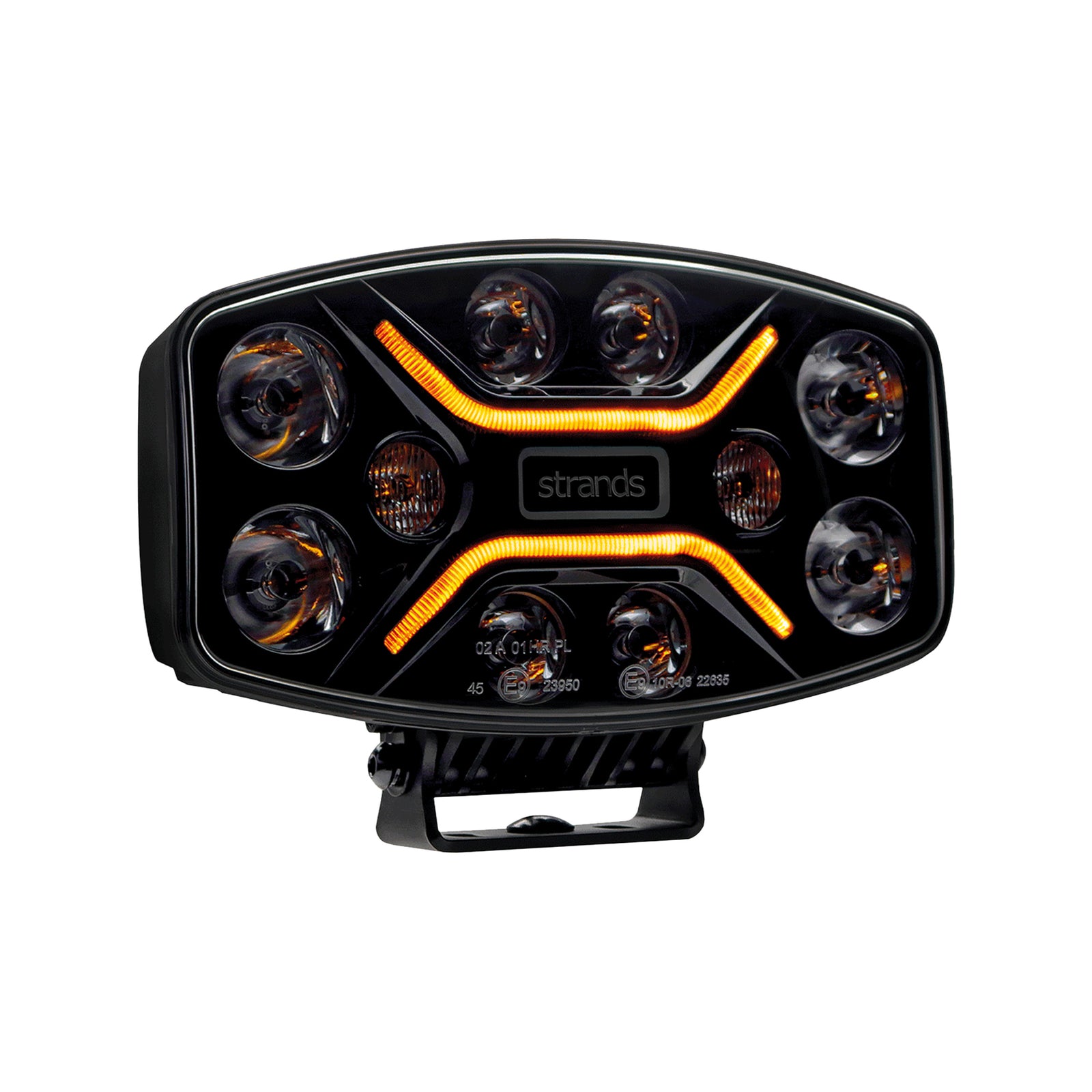 Strands Dark Knight Insane ovaali LED-lisävalo – kuva 2