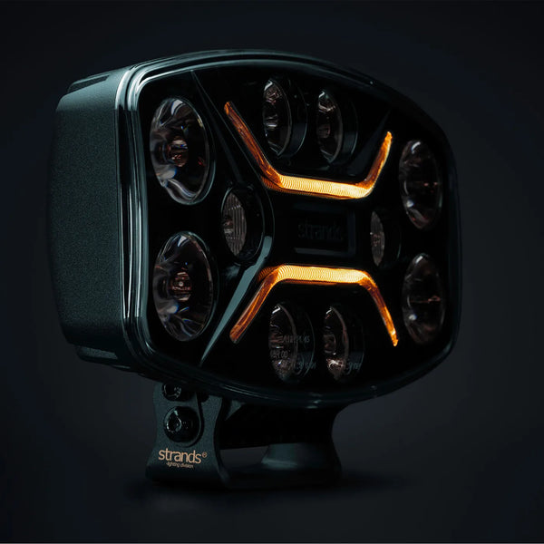 Strands Dark Knight Insane ovaali LED-lisävalo – pääkuva