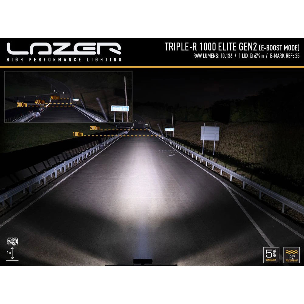 Lisävalo Lazer Triple-R 1000 Elite Gen2