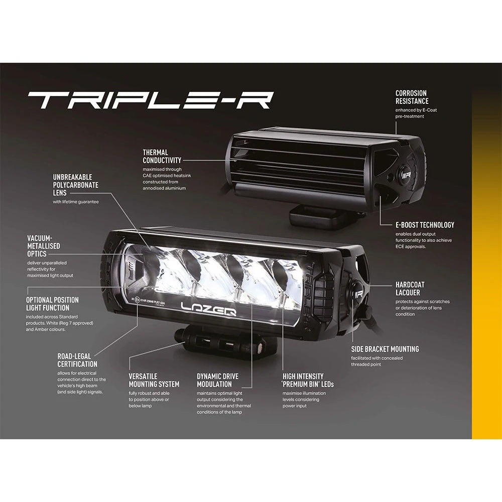 Lisävalo Lazer Triple-R 1000 Elite Gen2