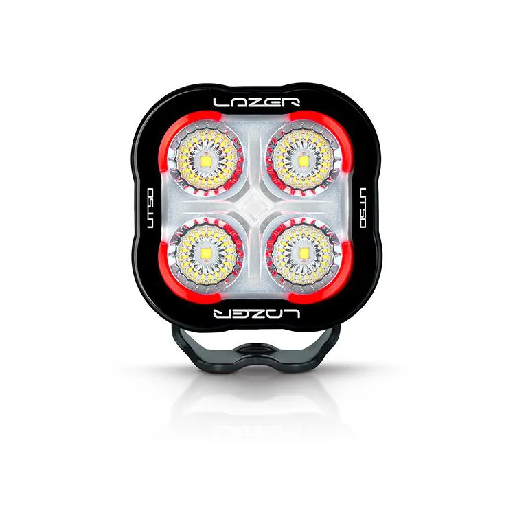 Työvalo Lazer Utility 50 Std Led Työvalo Keltaisella Majakalla Ja Punaisella 52W