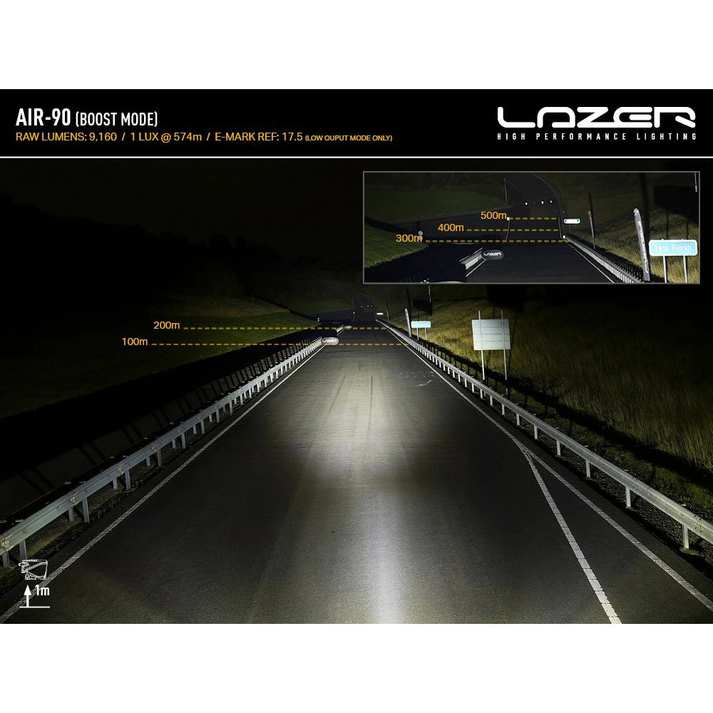 Lisävalo Lazer Air-90 Std