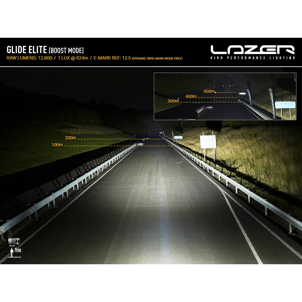 Lisävalo Lazer Glide Elite