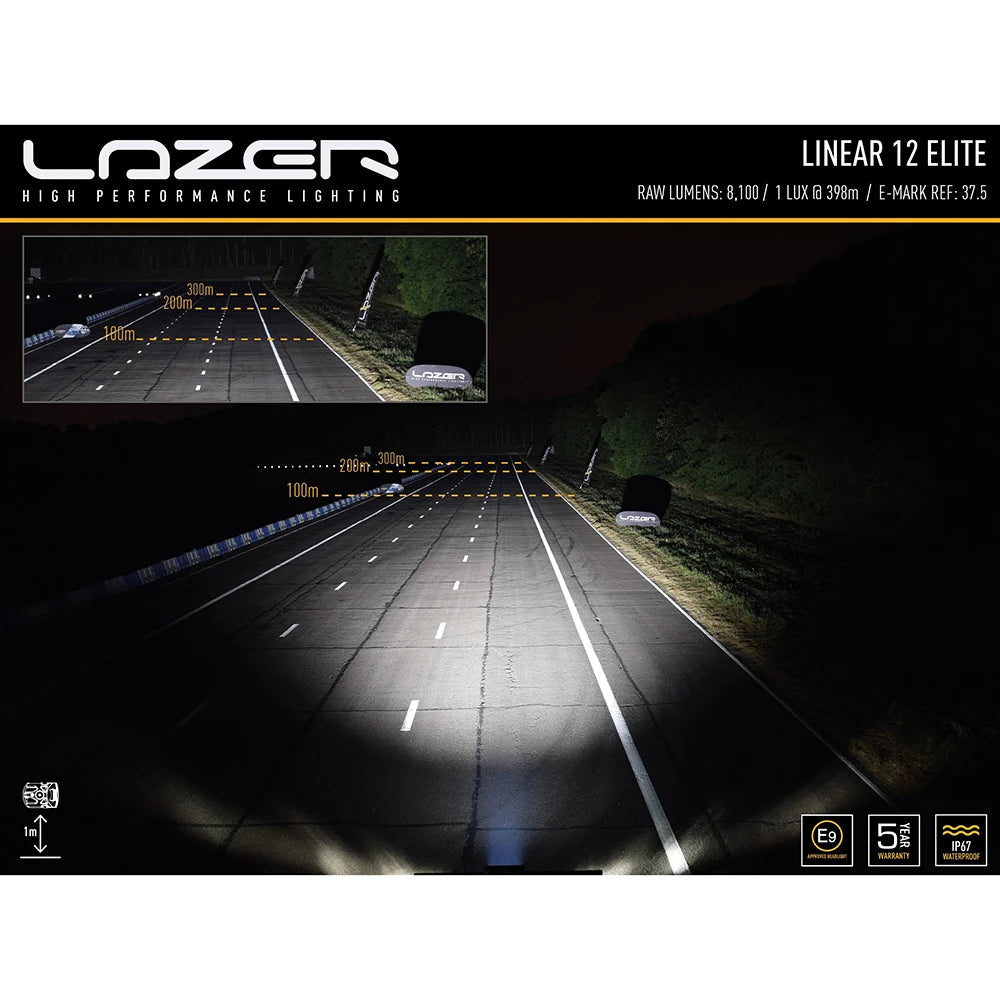 Lisävalo Lazer Linear 12 Elite