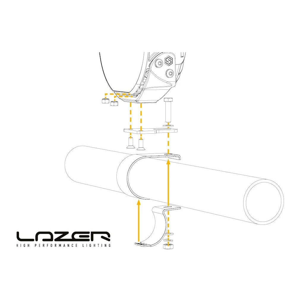 Lazer Litteä Siirtolevy 2X Sentinel Valoille