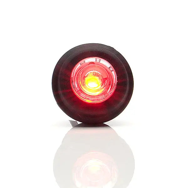 WAS W80 LED Äärivalo – Punainen upotettava 29 mm