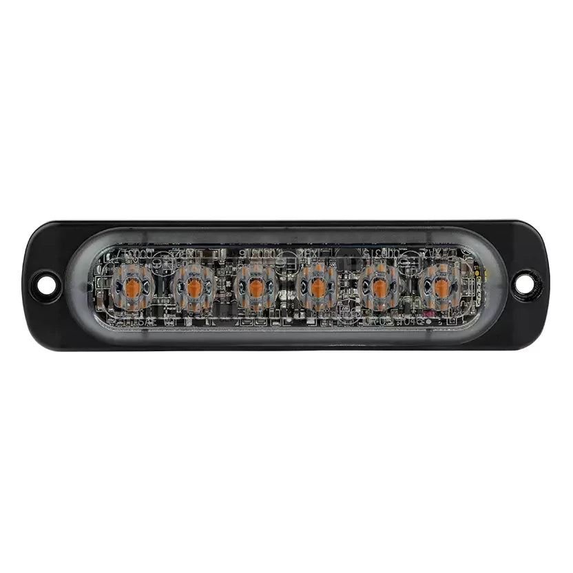 Varoitusvalo / Tasovilkku Optibeam Dark Phantom LM6 Keltainen