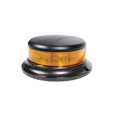 LED Majakka Keltainen Matalaprofiili 12/24V, R65, 3-Pultin Kiinnitys