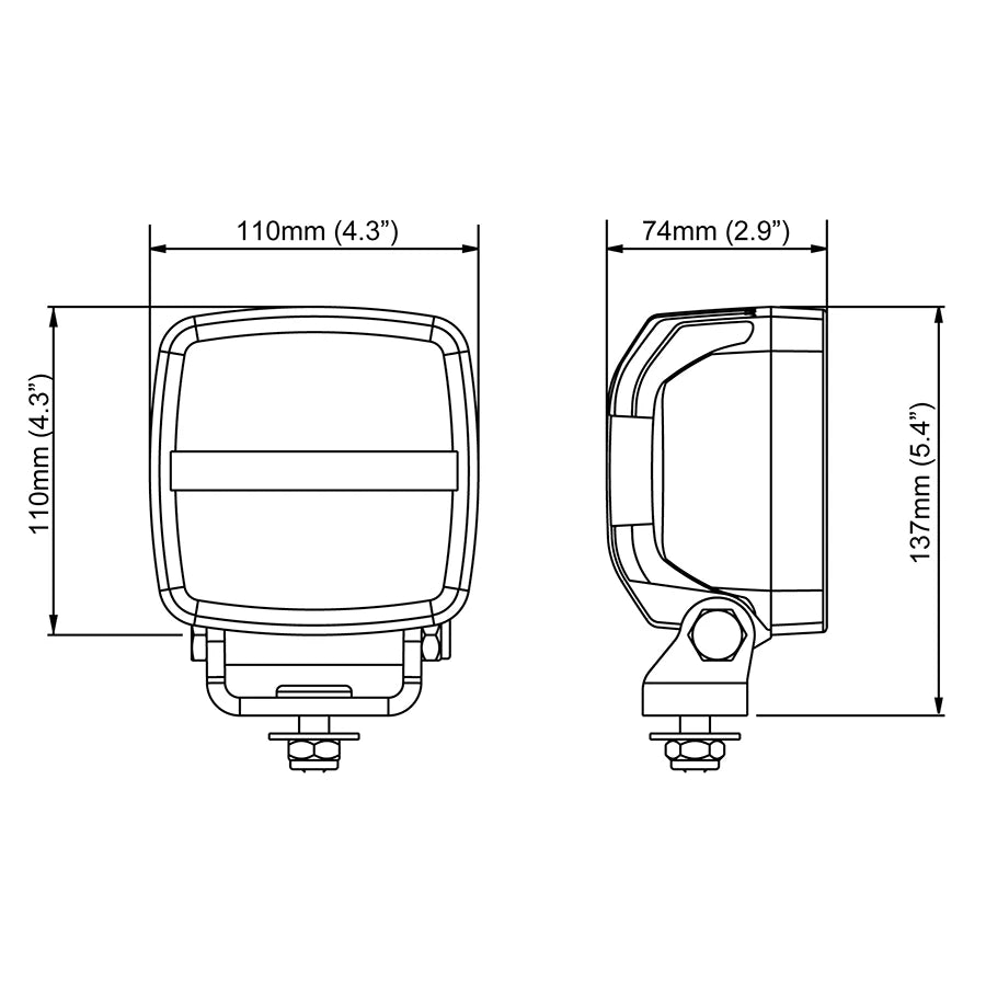 Työvalo Nordic Kl1401 12-24v 42w