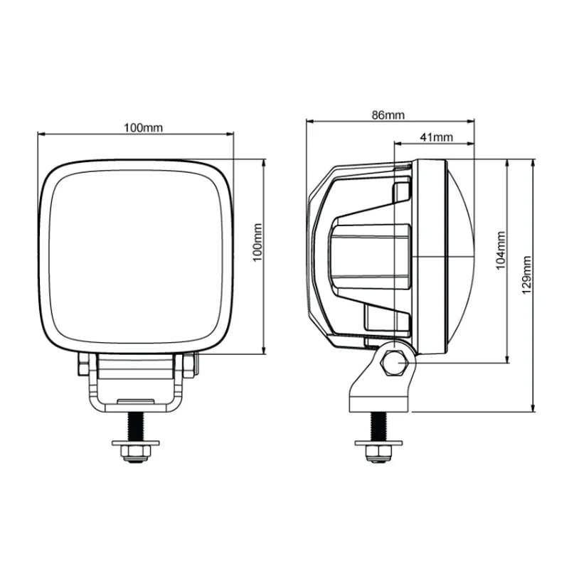 Työvalo Nordic Scorpius Pro 415ph Häikäisemätön 28W