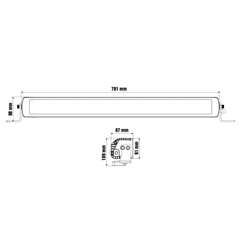 Lisävalo Optibeam Savage 30